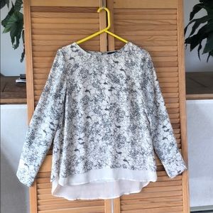 Long sleeve blouse